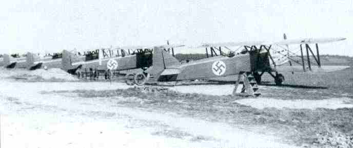 Letov S.16s being handed over to the Latvians